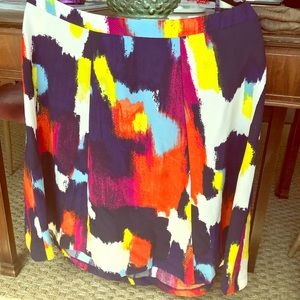 Ava + Viv bright pattern skirt